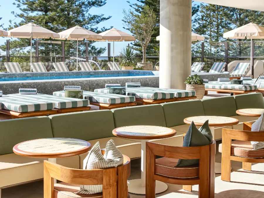 Bar seating at Haven, Mondrian Gold Coast